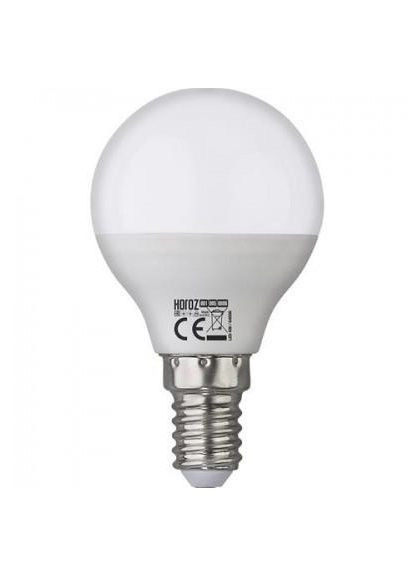 Лампа светодиодная "ELITE-6" 6W 3000К Е14 Horoz Electric (346088495)