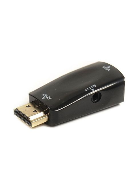 Перехідник (CA910267) PowerPlant HDMI to VGA 0.5m (268142955)