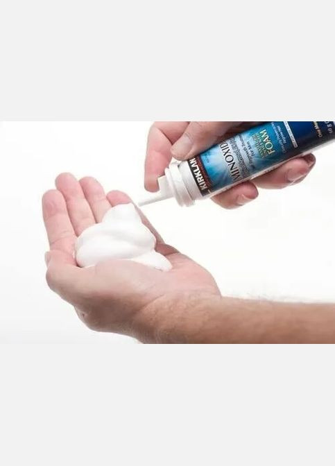 Піна для лікування випадіння волосся у чоловіків Minoxidil 5% (60 гр) 3 флакона на 3 месяца Kirkland (296935318)