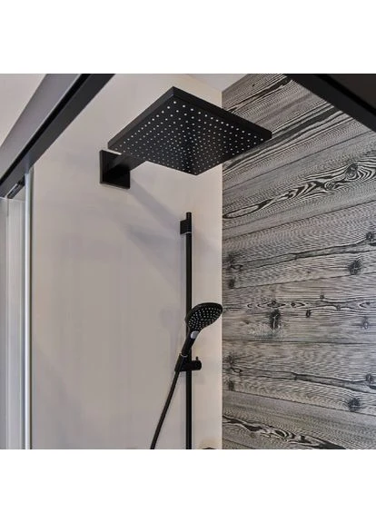 Верхний душ RAINDANCE E, черный, квадратный Hansgrohe (401620682)