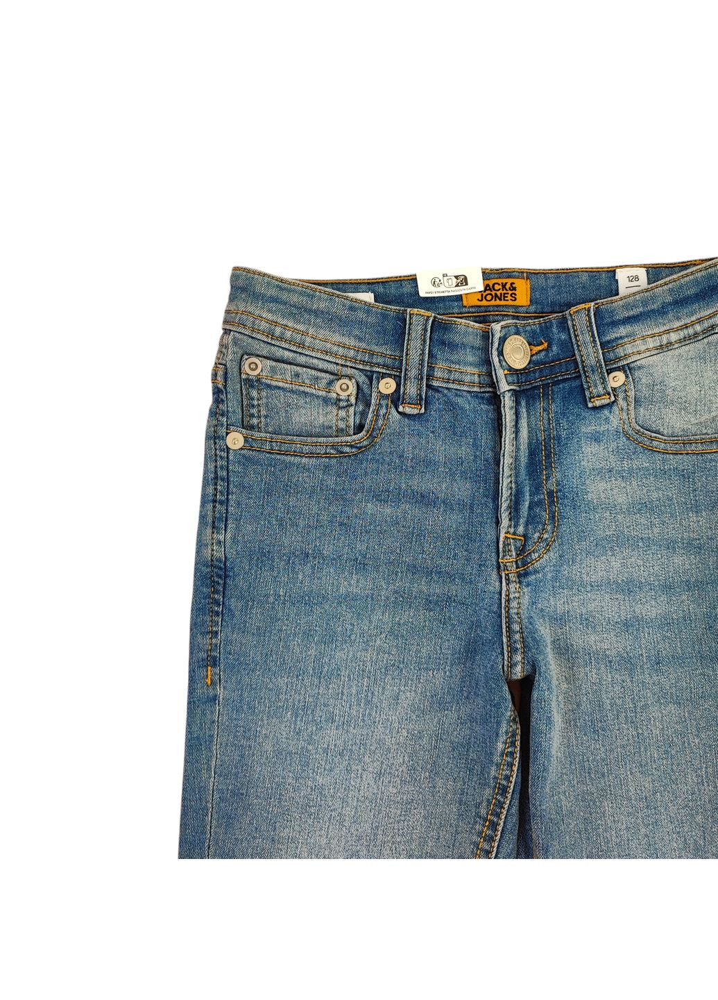 Дитячі джинси для хлопчика Jack&Jones 128 см Синій (250313002) Jack & Jones (324227343)