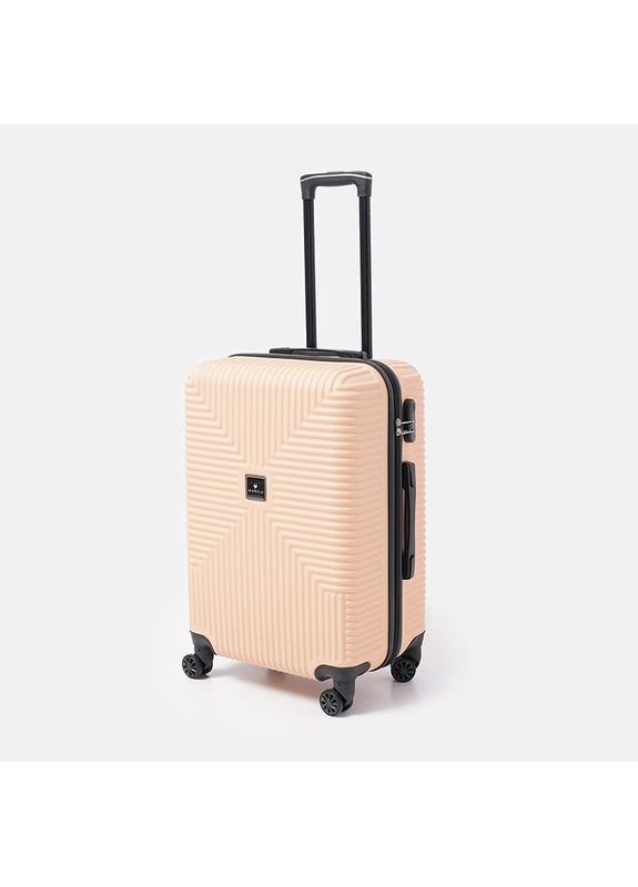 Валіза середня 4 колеса T1Bowtie21pudra-L Ricco Grande (365727545)