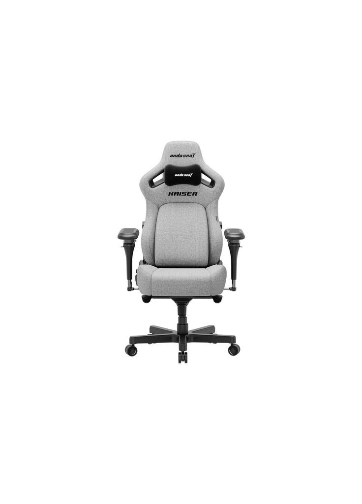 Кресло игровое (m498179) Anda Seat Kaiser 4 V2 Fabric Size XL Ash Grey (369021731)