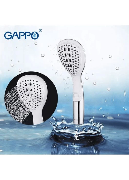 Лейка для душа G25, 2-режим, GAPPO (392918675)