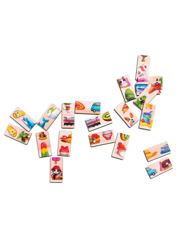 Дерев'яне доміно "Половинки" (ПСД266) PSD266 Ubumblebees (316272505)