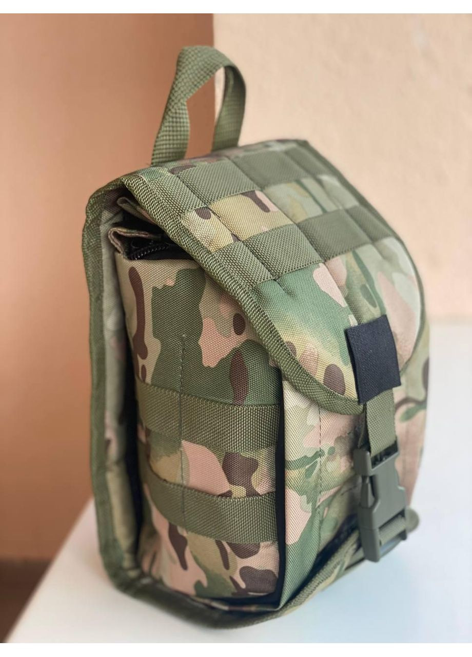 Тактичний підсумок під аптечку з відривною спинкою(Мультикам)(Олива)(Піксель) МОРНИНГ КЕТ (352168847)