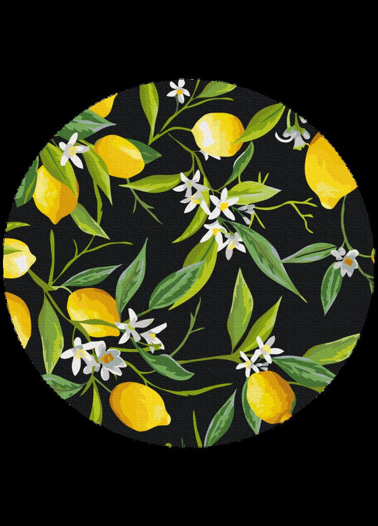 Картина за номерами на підрамнику Лимонне дерево (Розмір L) Brushme (317258106)