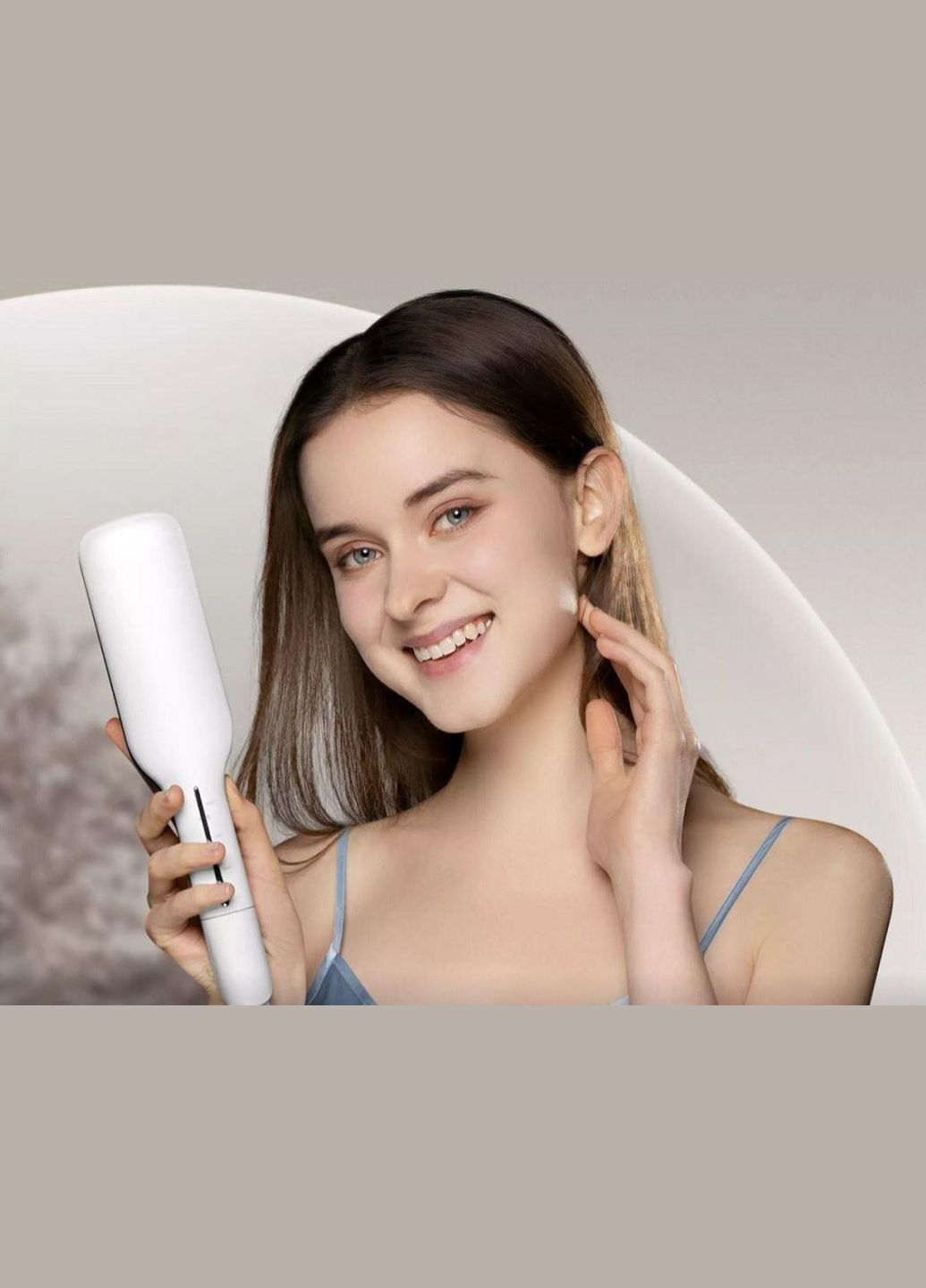 Щипці для волосся — прилад для завивання Xiaomi Hair Curling Iron Enrollor Pro білі Enchen (293346136)