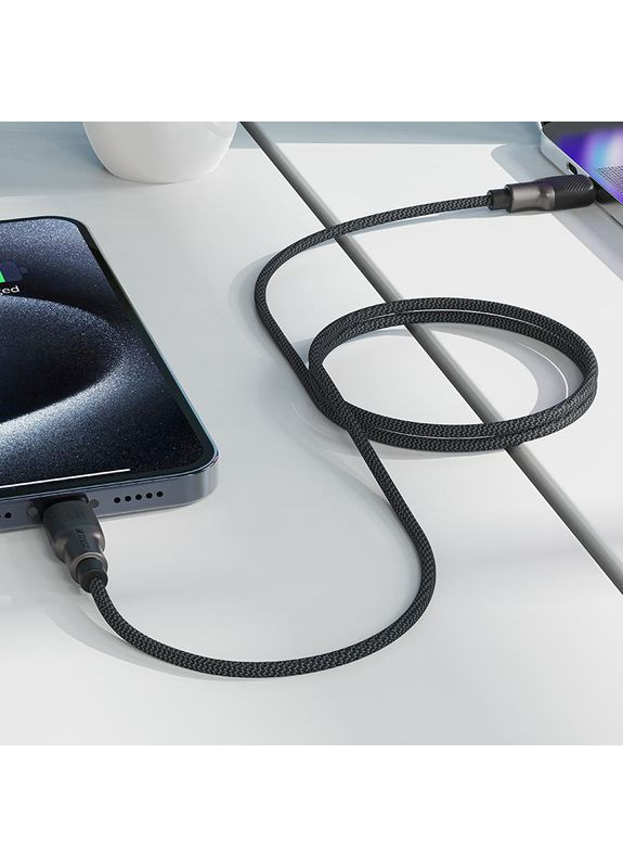 Кабель Type-C to Type-C 3A, 60W, 1.2m, silicone, zinc connectors, (6974316283119) Acefast C10-03 (367268558)