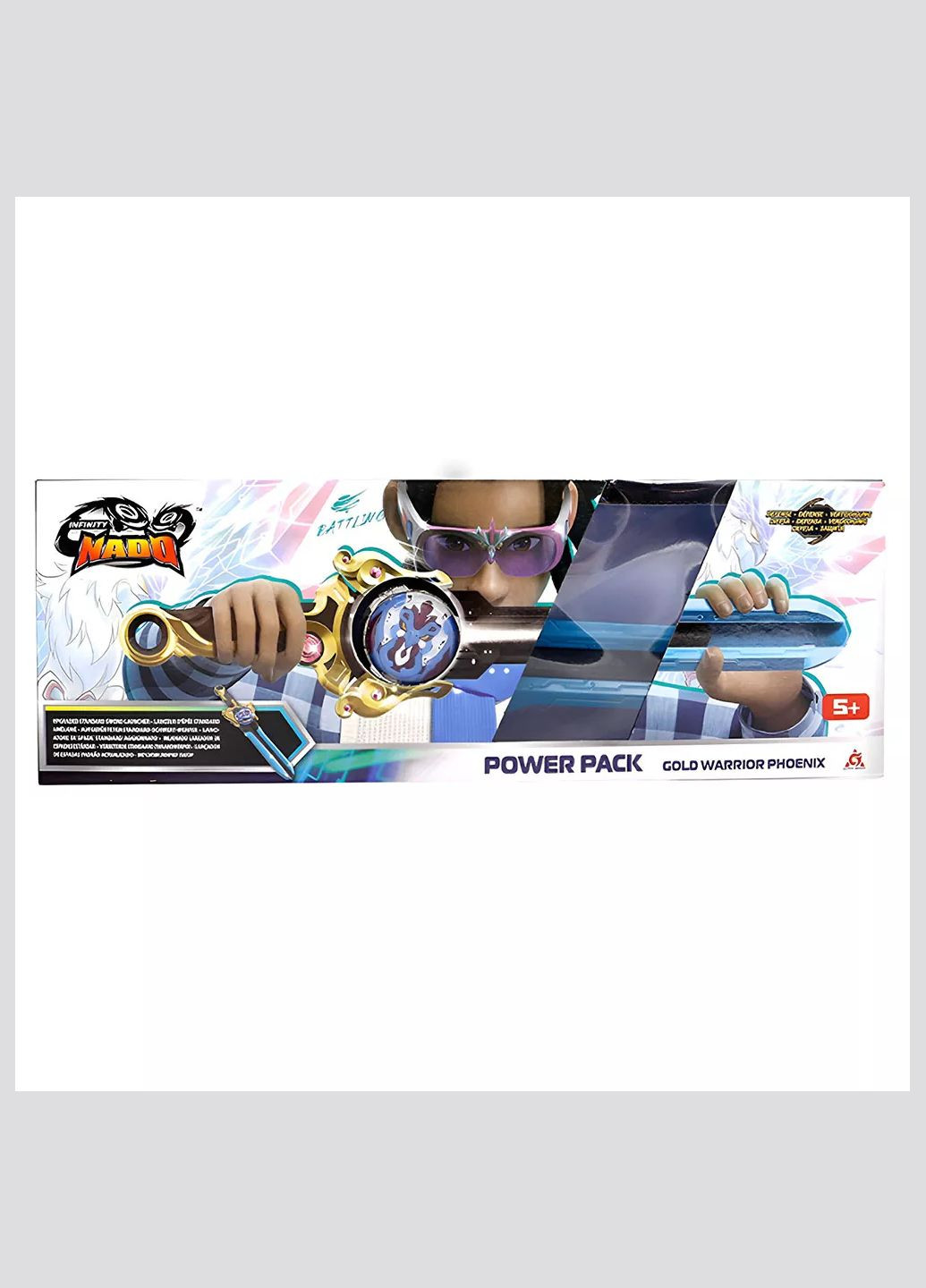 Волчок VI Power Pack Золотой Воин Феникс (EU654115) Infinity Nado (330057720)