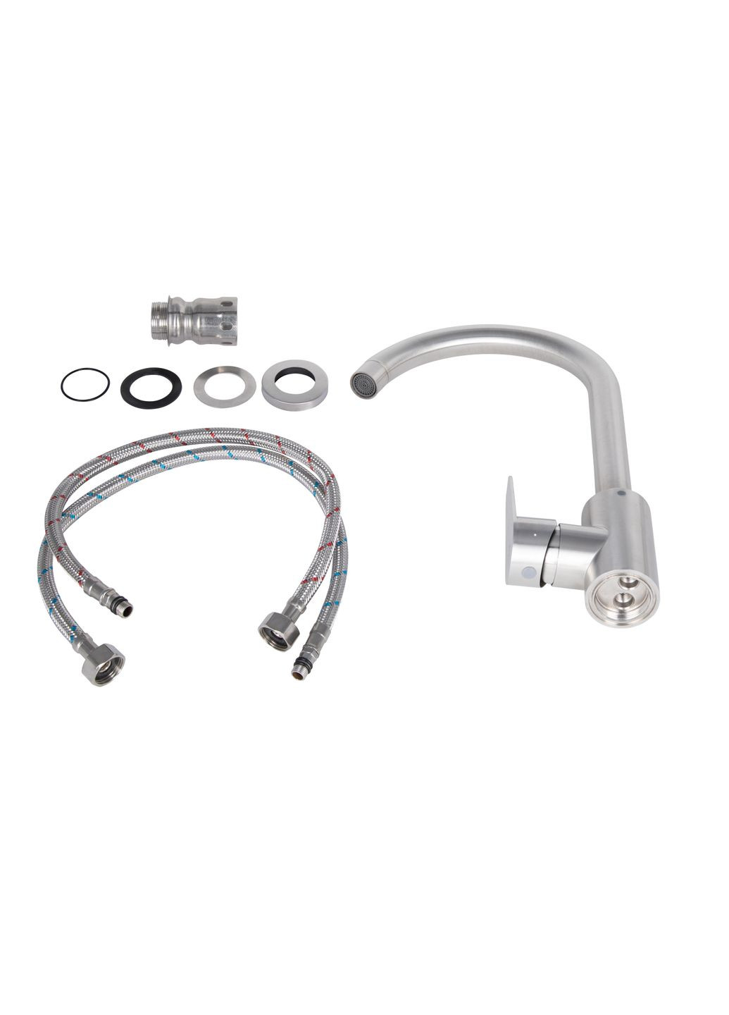 Змішувач для кухні Vida (k35) LDVID015FNKS43355 Nickel LIDZ 015F (323485767)