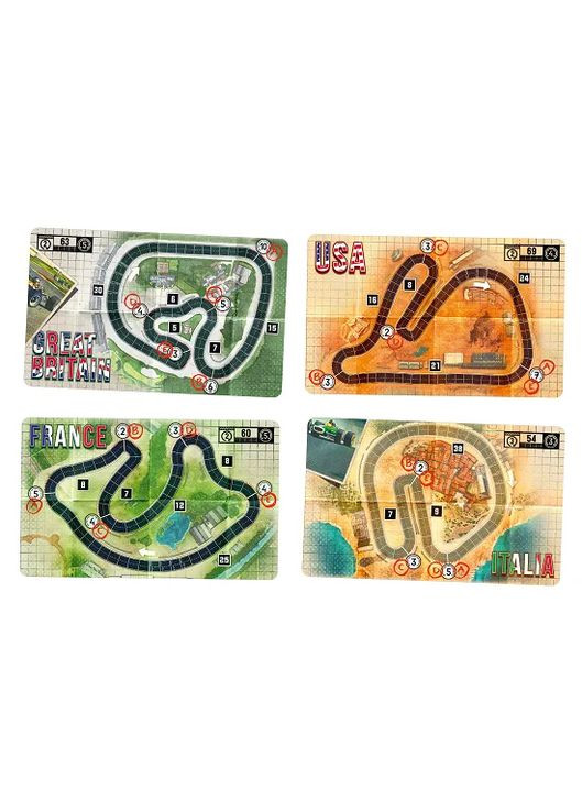 Настільна гра Турбо: Спека на треку (Heat: Pedal to the metal) Lord of Boards (371876489)