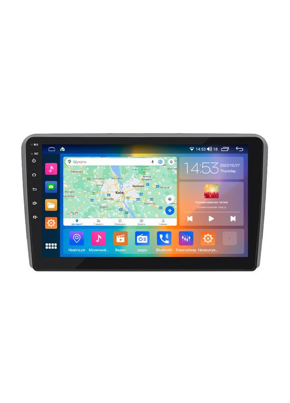 Штатна магнітола 9" для Audi S3 II (8P) Рестайлінг 2008-2012 4/64Gb CarPlay 4G Wi-Fi GPS Prime Ауді 7 шт. Lesko (336200527)