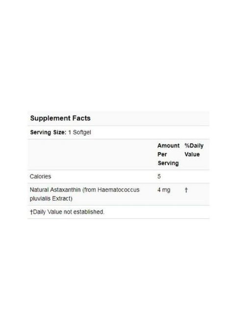Astaxanthin 4 mg 90 Softgels NF2305 Now Foods (362419182)