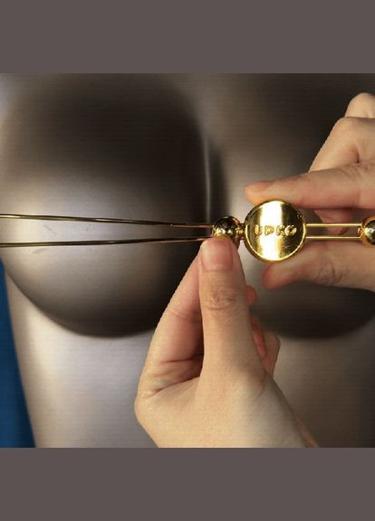 Подвійні затискачі для сосків та набір ланцюжків для клітора UPKO (298919135)