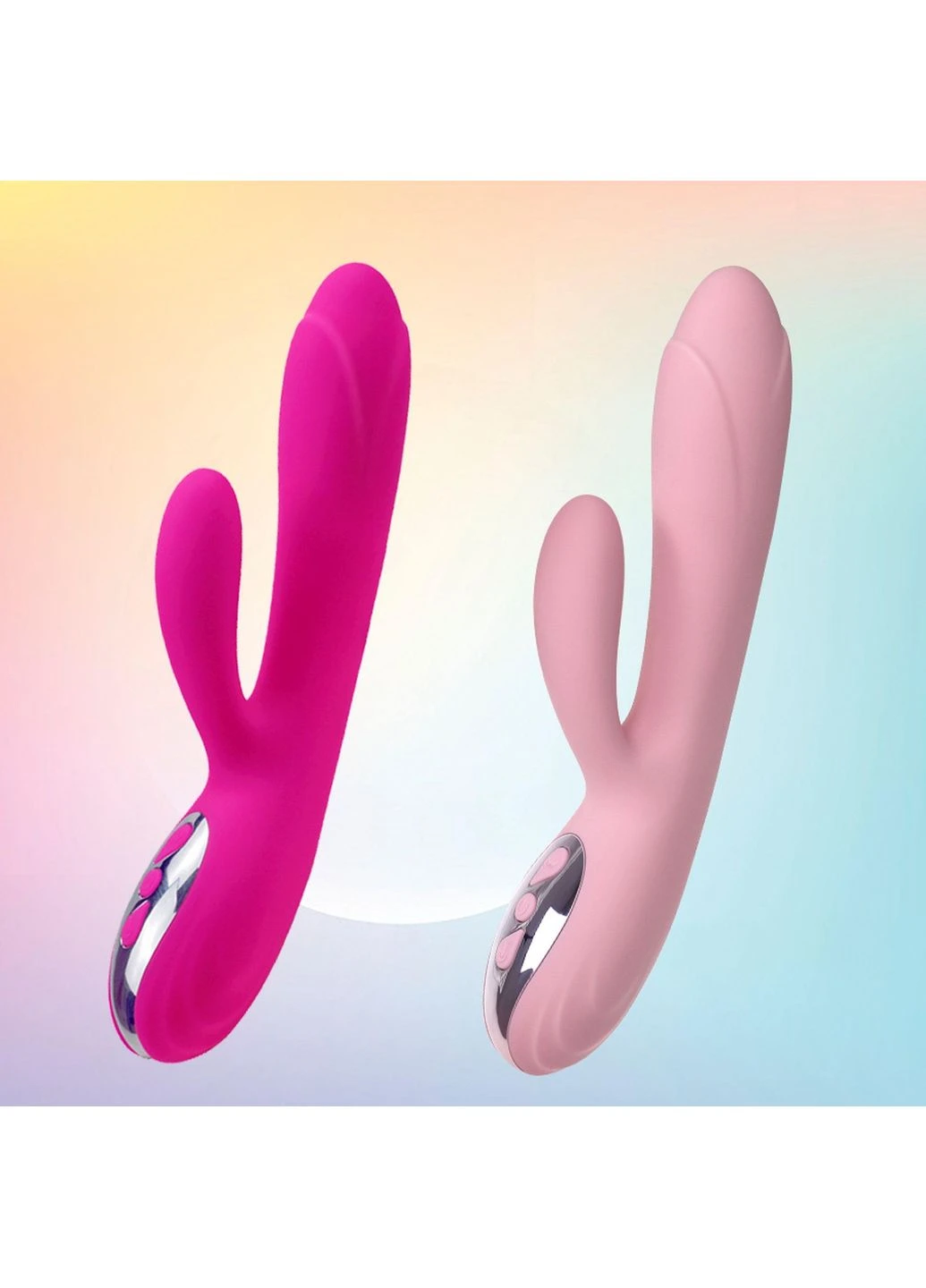 Вибратор Lyla Joker Heating Double Vibrating Massage Stick Fuchsia B Series (402299427)