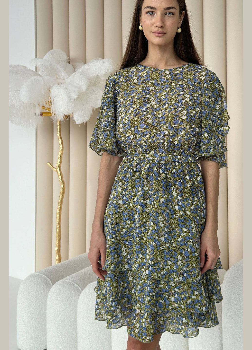 Зелена кежуал сукня Nenka