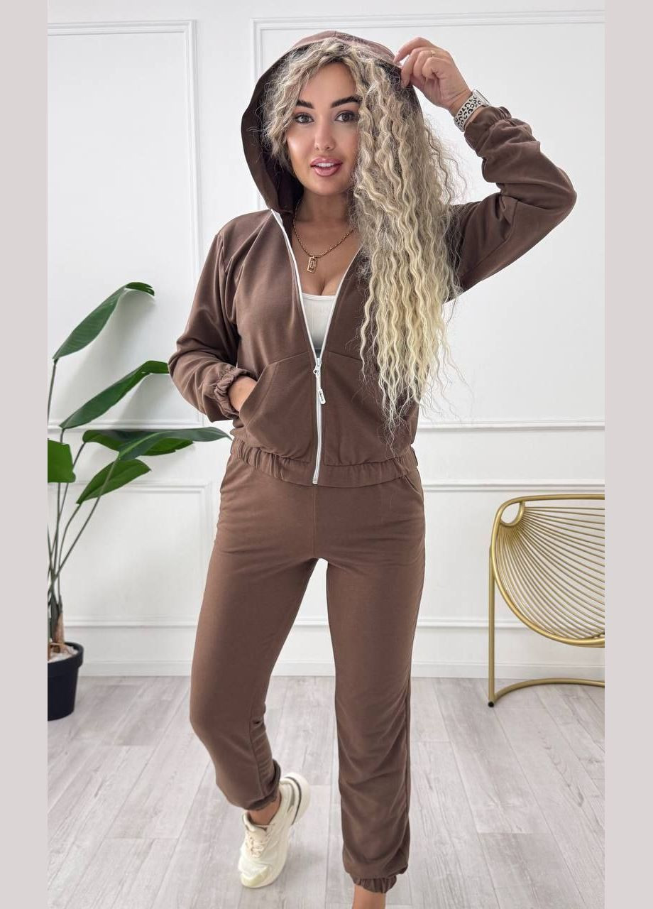 Спортивный Костюм ткань Трикотаж не скатывается Стильный Удобный No Brand (347146691)