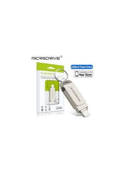 Флешка для айфона та комп'ютера на 64 GB USB-накопичувач USB 3.0 для Iphone флешка для Ipad Microdrive (297869237)