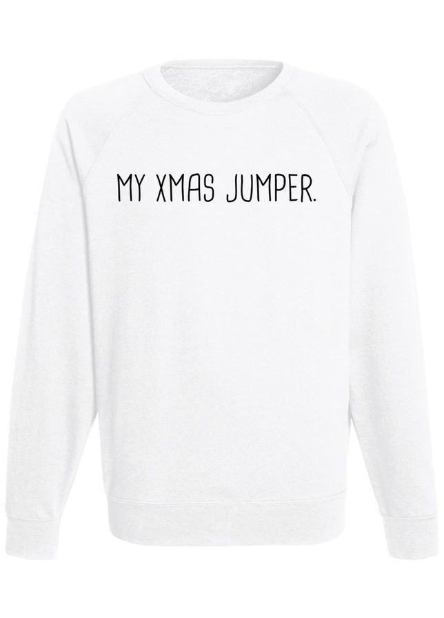 Чоловічий новорічний світшот y Xmas Jumper. (білий) M Fat Cat - крій білий - (283026950)