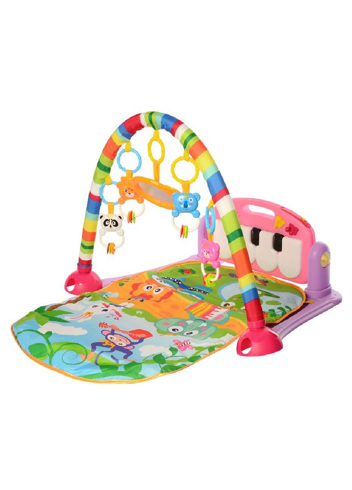 Дитячий килимок для немовляти HE0603 з піаніно Фіолетовий Huanger (315034681)