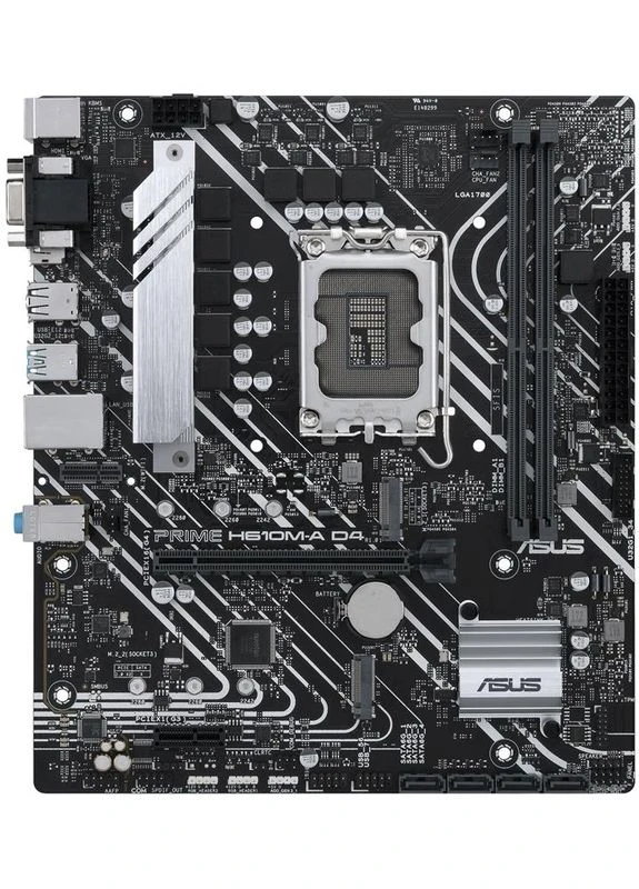 Материнська плата Prime H610M-A D4-CSM Socket 1700 Asus (336952930)