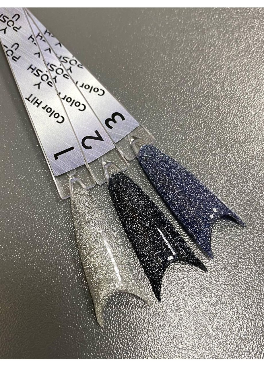 Гель-лак для нігтів світловідбиваючий De Luxe Hit світло-синій 7 мл № 3 You Posh (302967111)