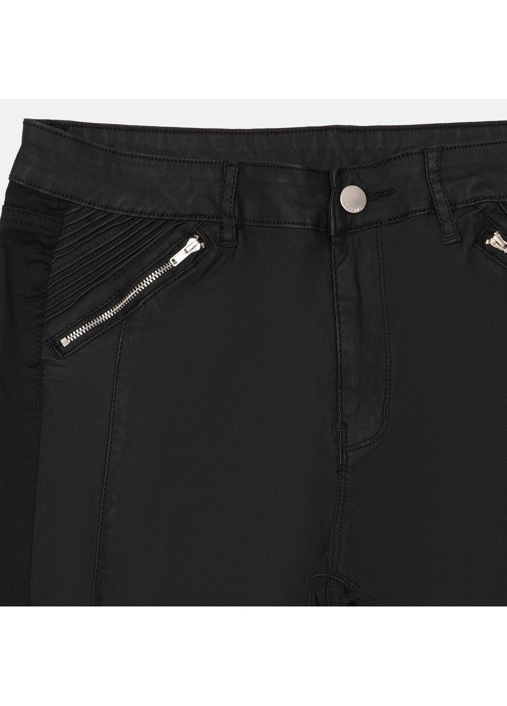 Черные кэжуал демисезонные брюки Dex