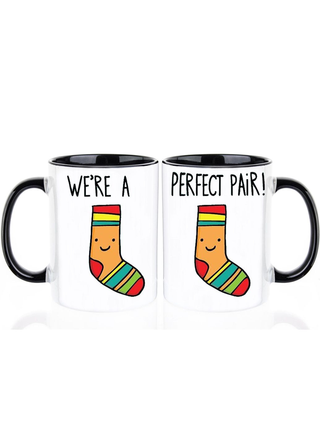 Парні чашки, 330 мл, Шкарпетки No Brand (301136952)