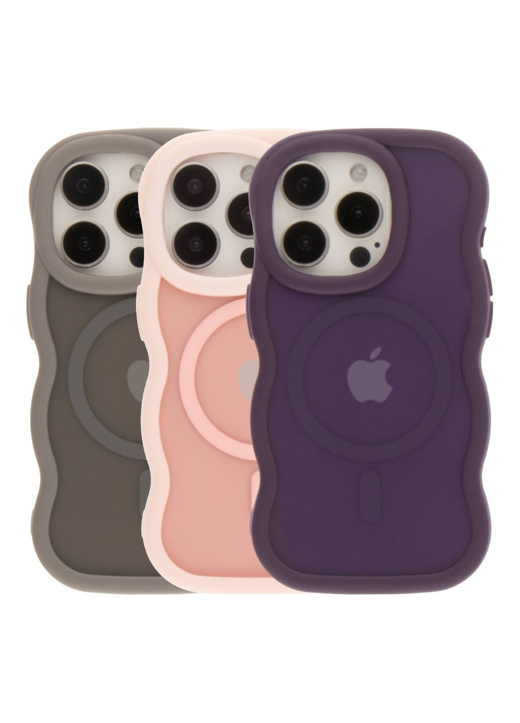 Чохол TPU+PC with MagSafe для iPhone 15 Pro Pink AquaWave Apple iPhone 15 Pro 2023 (335874504)