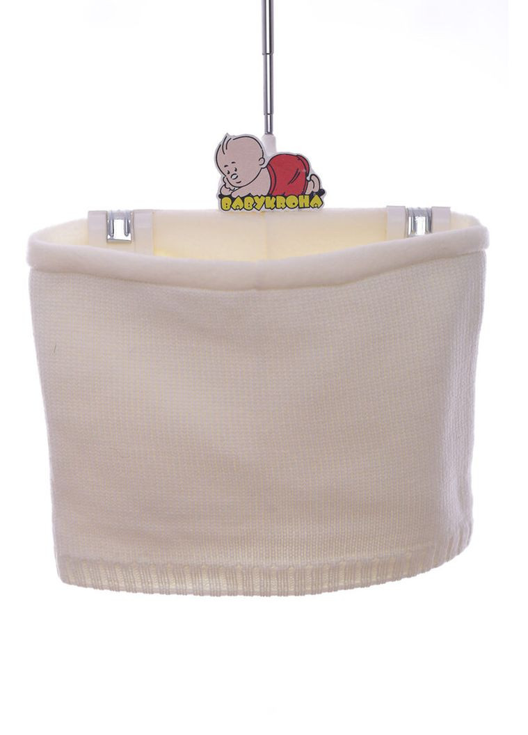 Хомут в'язаний на флісі Boy молочний 4г+ (44542) BABYKROHA (337706254)