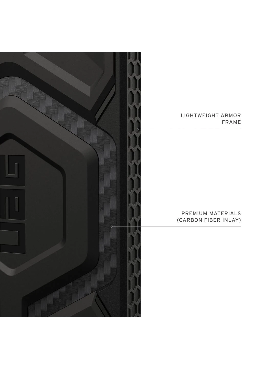 Чехол Carbon Fiber для Samsung Galaxy S26+ Monarch Pro с магнитом черный UAG (390715579)