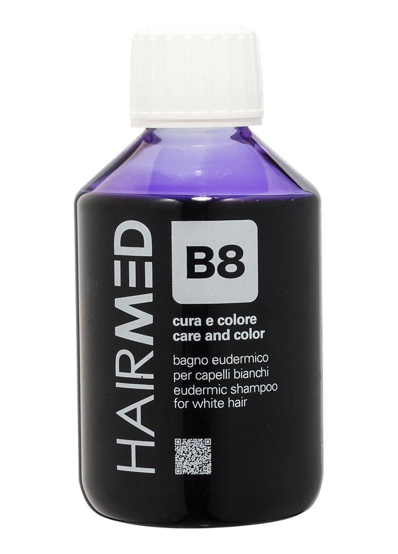 Еудермальний шампунь для нейтралізації жовтизни B8 200 мл HAIRMED (341264406)