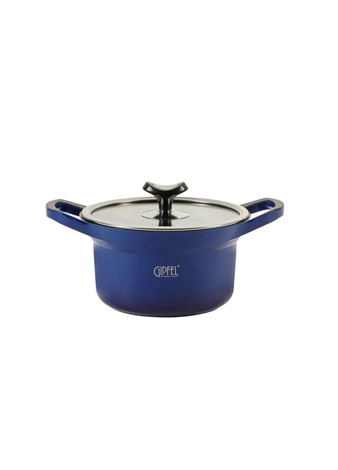 Каструля Azul GP-2309 24 см 4.5 л синя Gipfel (335972399)