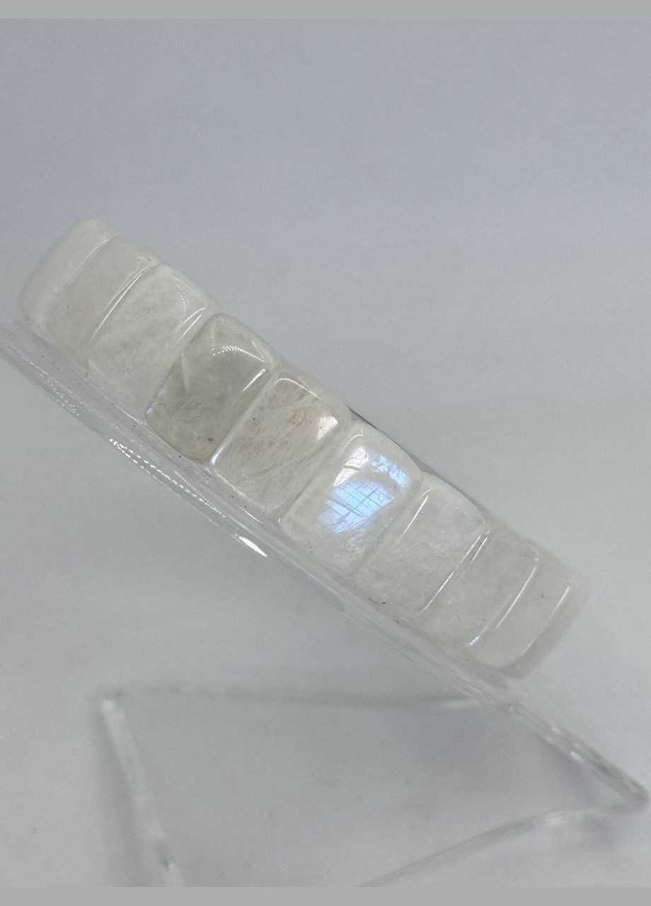 Браслет з місячного каменя 17.5 см Білий No Brand (337510793)