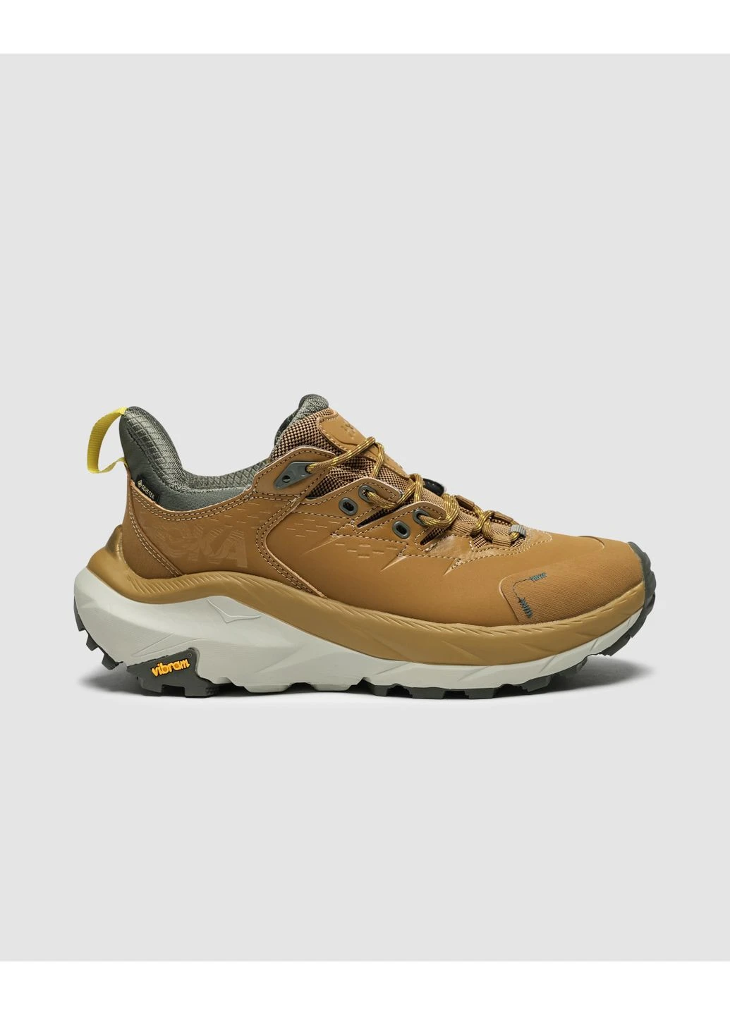 Цветные летние кроссовки hoka one m kaha 2 low gtx sneaker honey barley хока No Brand
