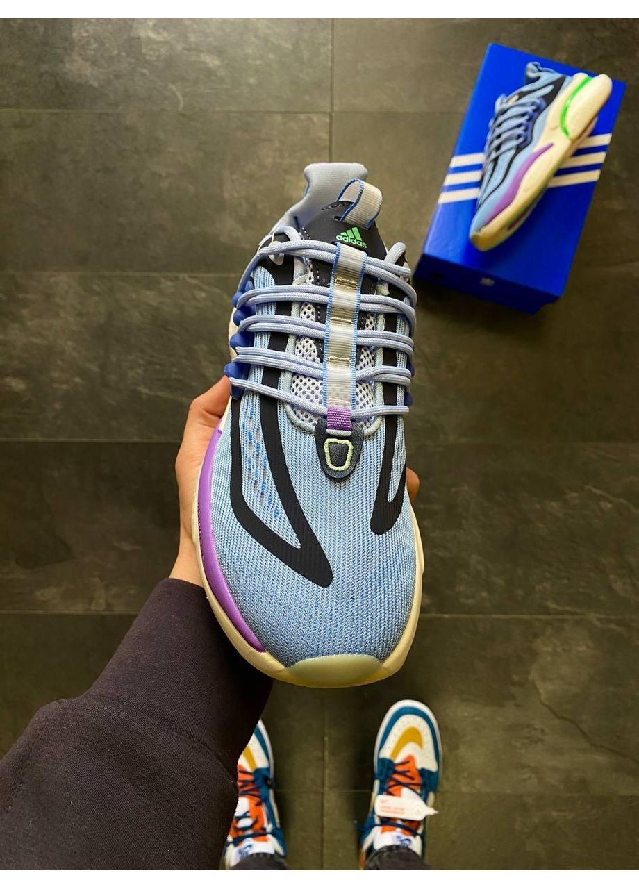 Чорні Осінні кросівки чоловічі adidas alphaboost v1 susainable адідас No Brand