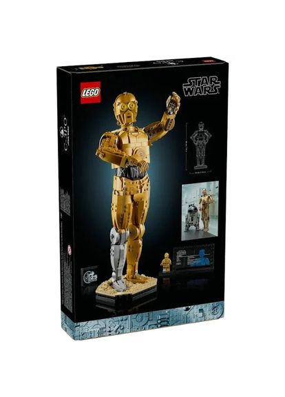 Лего Зіркові війни Протокольний Дроїд Сі - Тріпіо Star Wars C-3PO Droid 75398 Lego (372012317)