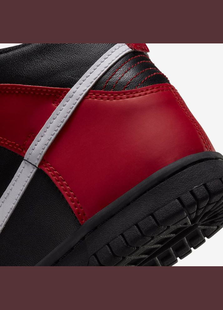 Червоні всесезонні кросівки du high (gs) Nike