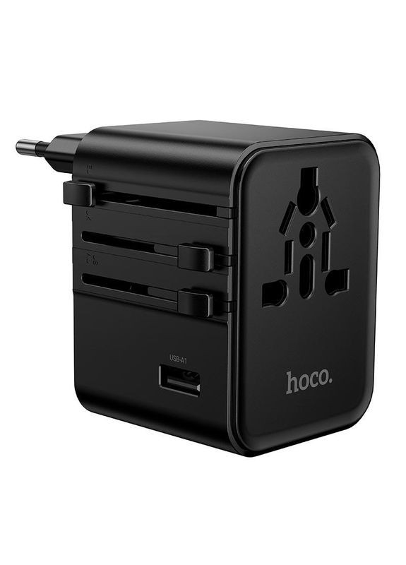 Сетевой адаптер Changer 4-портовое универсальное зарядное устройство AC30 |2USB/2Type-C, 17W Max| Hoco (389370619)
