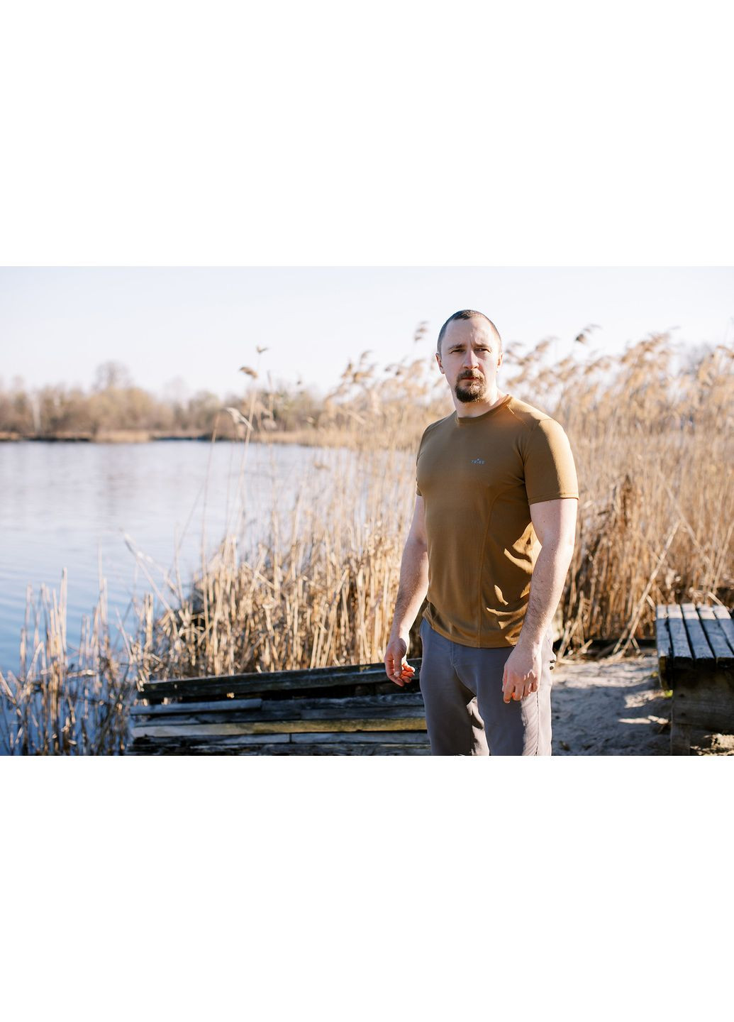 Футболка Coolpass SS T-KI-0006-coyote, 2XL Tribe (368703585)