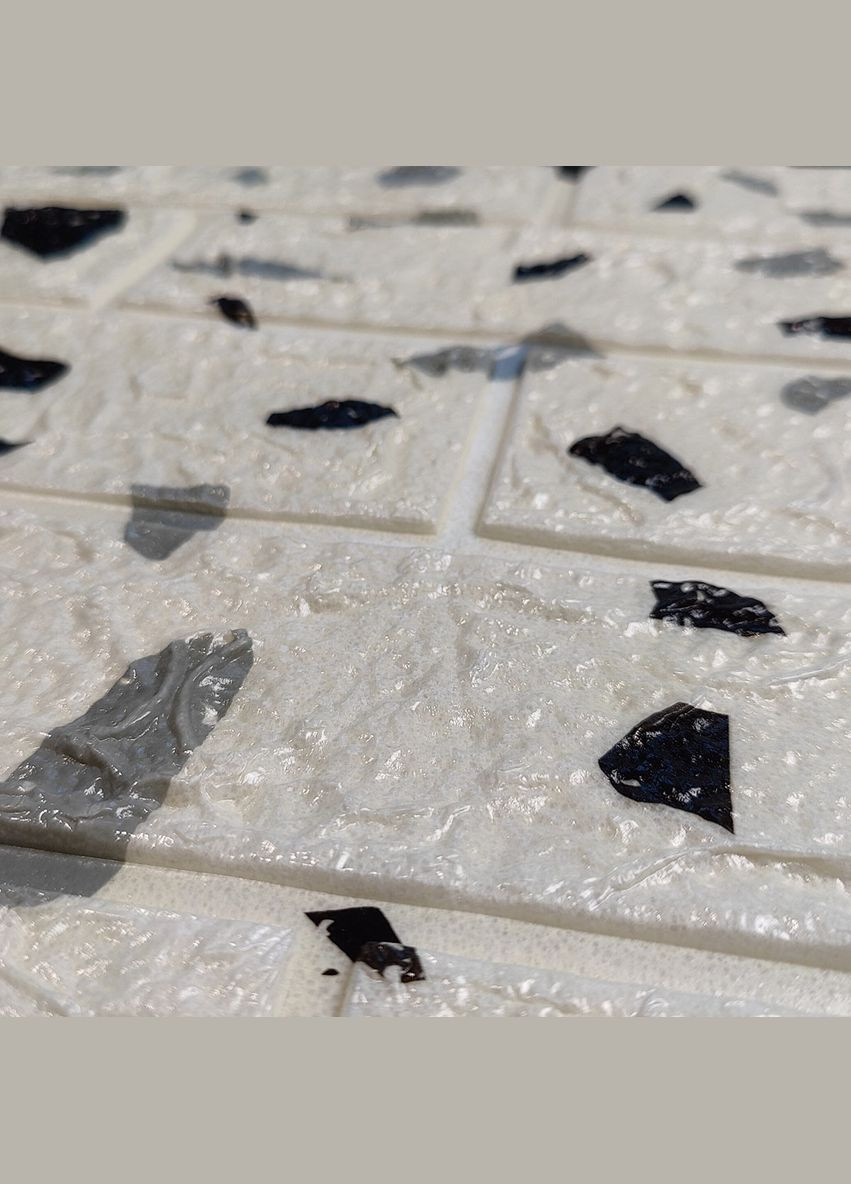 Самоклеюча декоративна 3D панель цегла абстракція 700x770x5 мм Loft Expert (300241598)