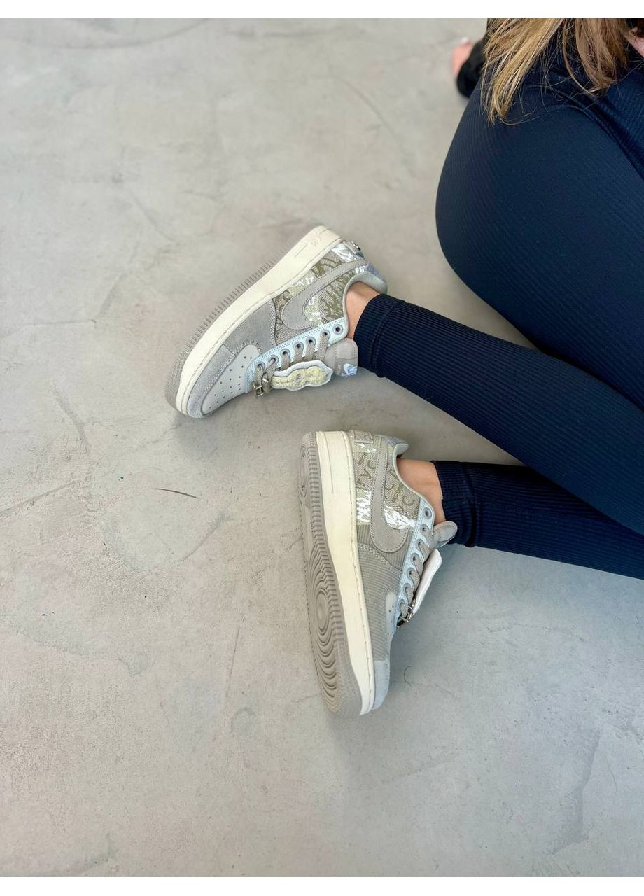 КРОССОВКИ ЖЕНСКИЕ NIKE NK AIR FORCE JACK НАЙК АИР ФОРСЕ No Brand комбинированные демисезоны (367176532)