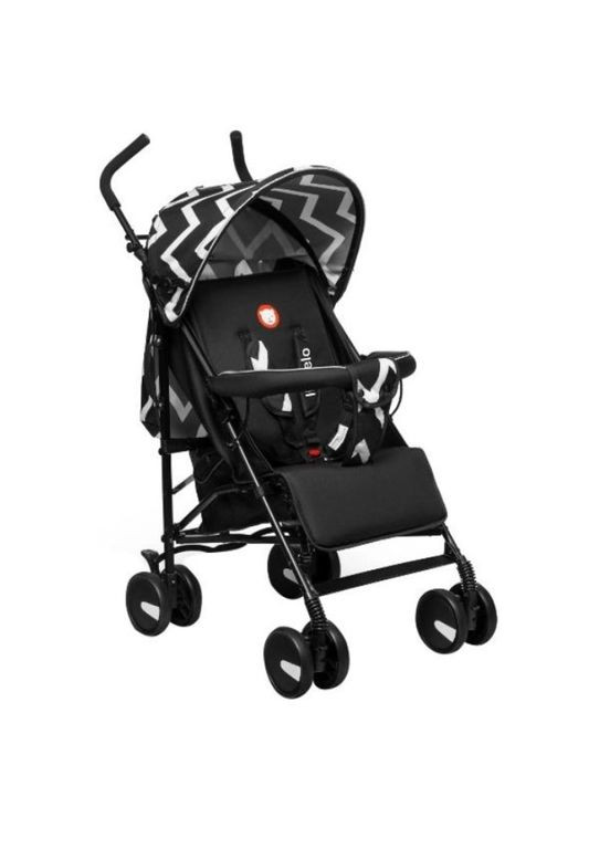 Прогулочная коляска Elia Oslo, черный Lionelo LO-ELIA OSLO BLACK/WHITE (335030404)