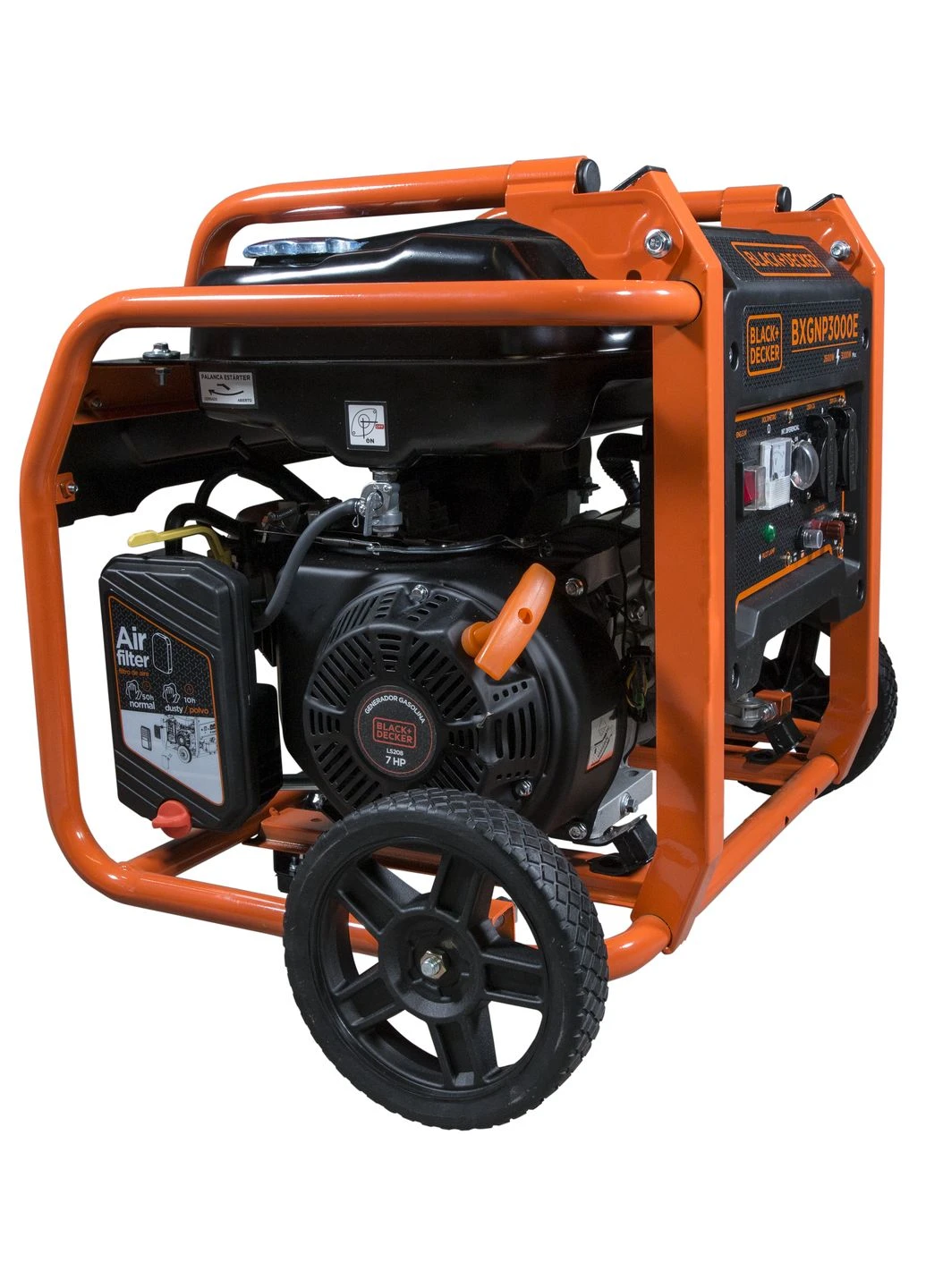 Генератор бензиновий Black&Decker BXGNP3000E 2.6/3 кВт No Brand (393558312)