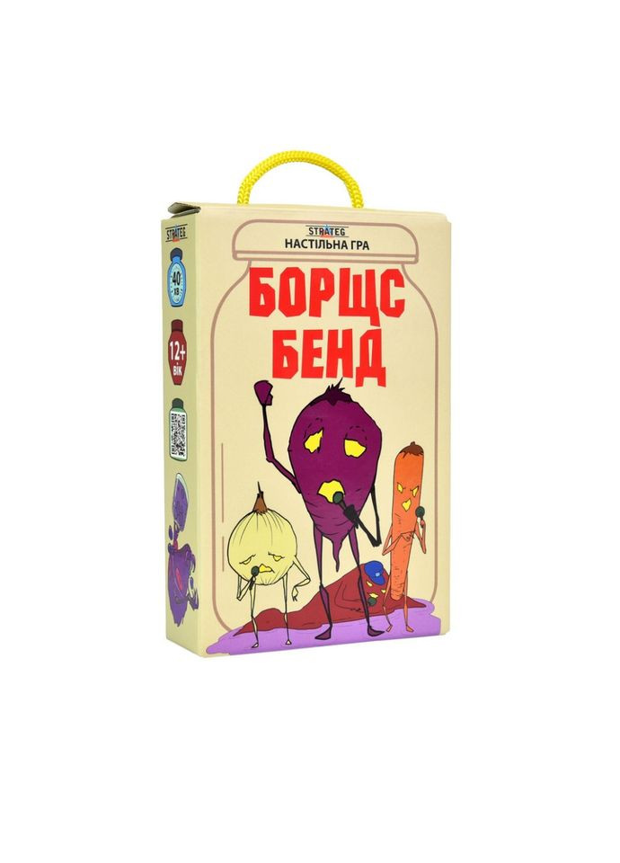 Карткова гра "Борщс Бенд" 30474 гральні картки 108 штук Strateg (366421305)