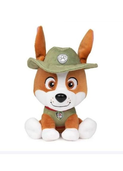 М'яка іграшка зі Щенячого патруля, плюшевий собачка Трекер 23 см No Brand (371646585)