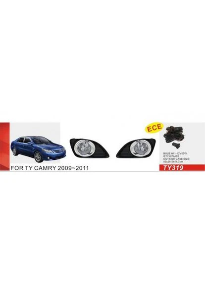 Фари дод. модель Toyota Camry 40 2009-11/TY-319/H11-12V55W/ел. проводка DLAA (315759774)
