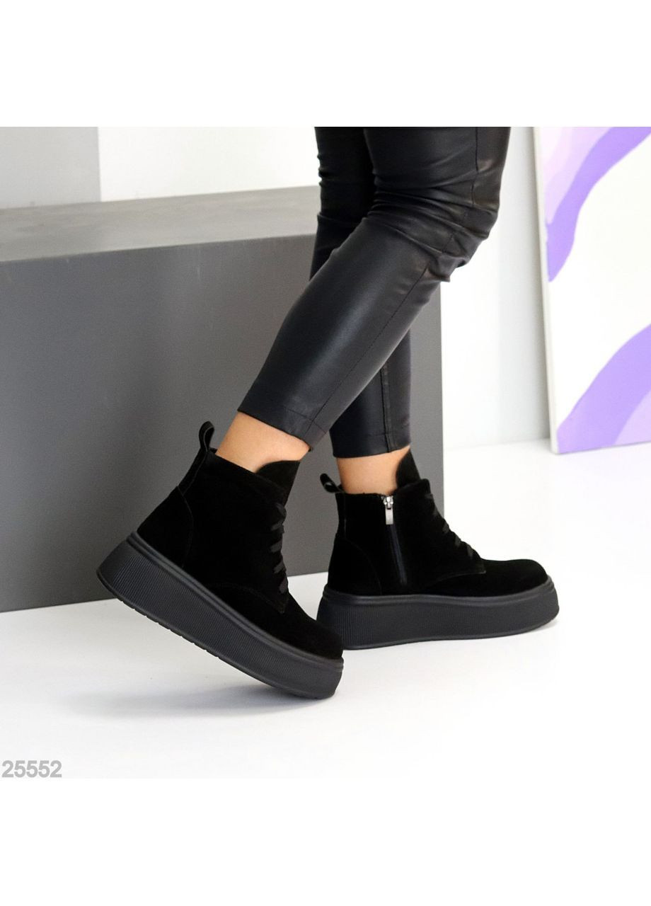 Зимові замшеві черевики Helen (363058457)