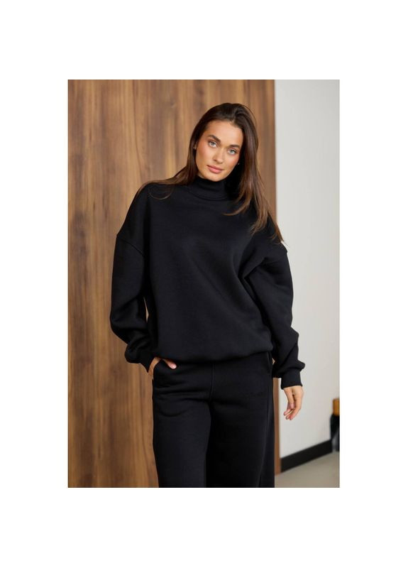 Жіночі палацо з трьохнитки з начосом, Розмір Одягу S, Колір Чорний Dias (368561446)